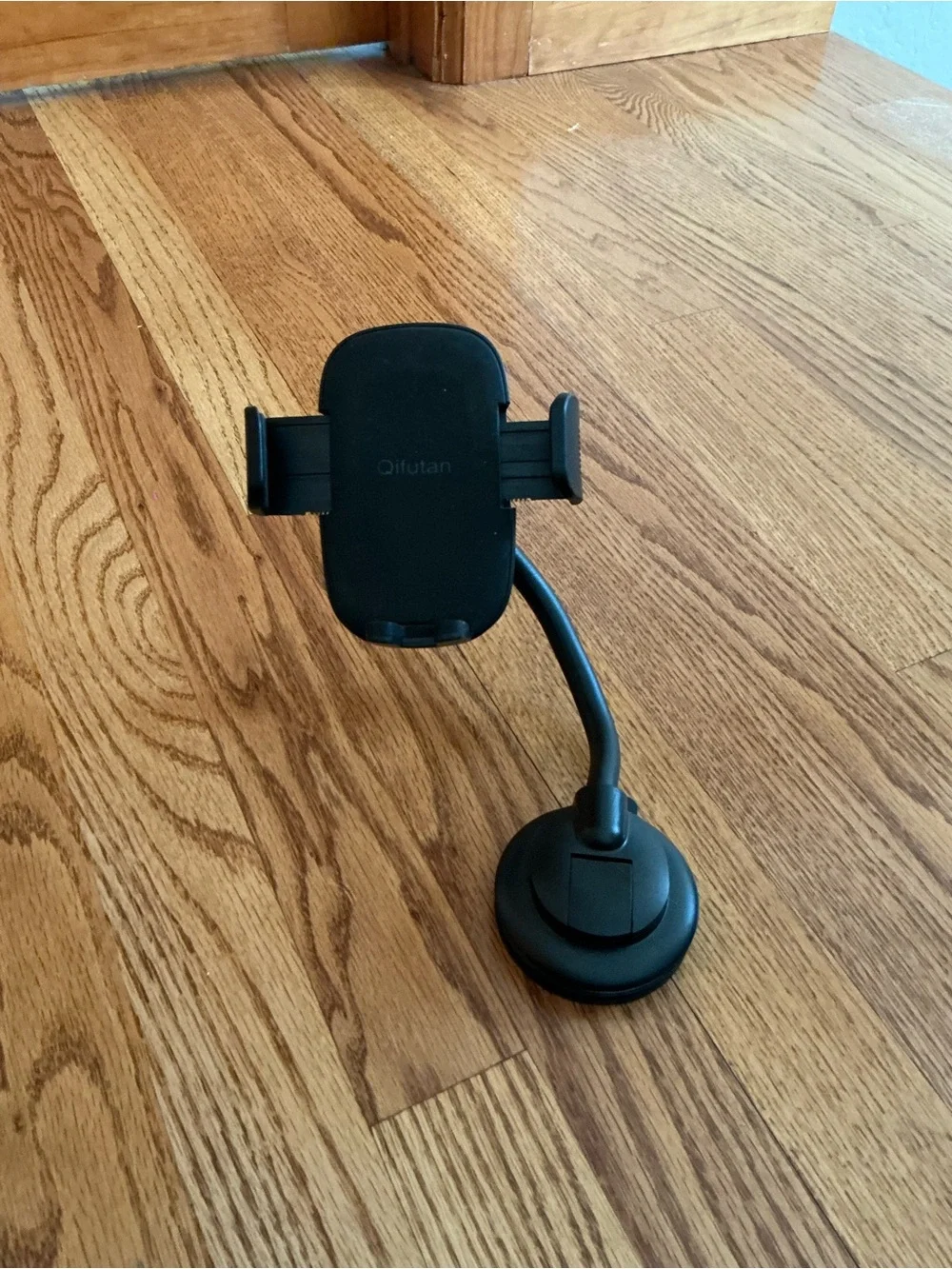 Black Adjustable Car & Desk Phone Mount Holder